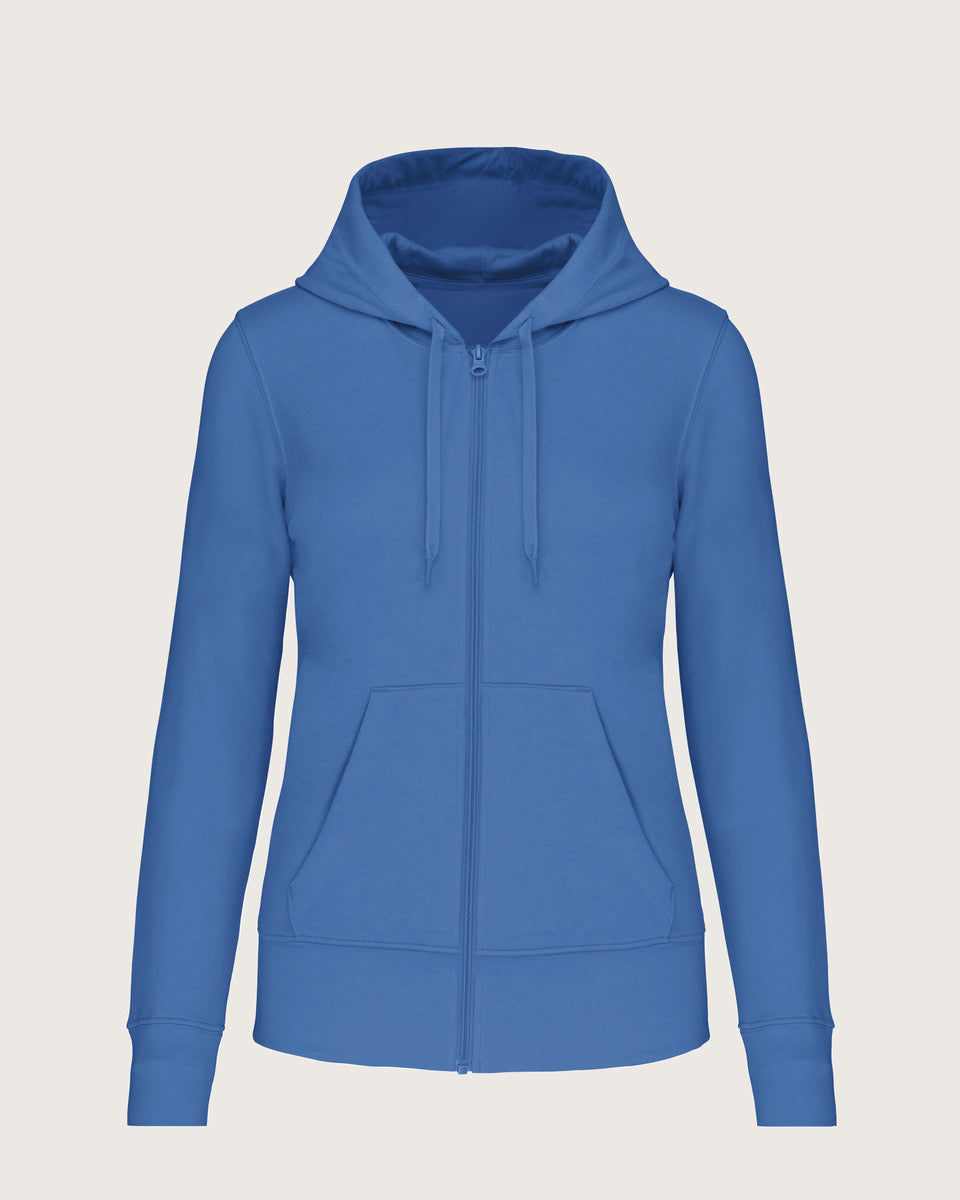 Kariban | Frauen | Kapuzensweatshirt mit Reißverschluss Bio