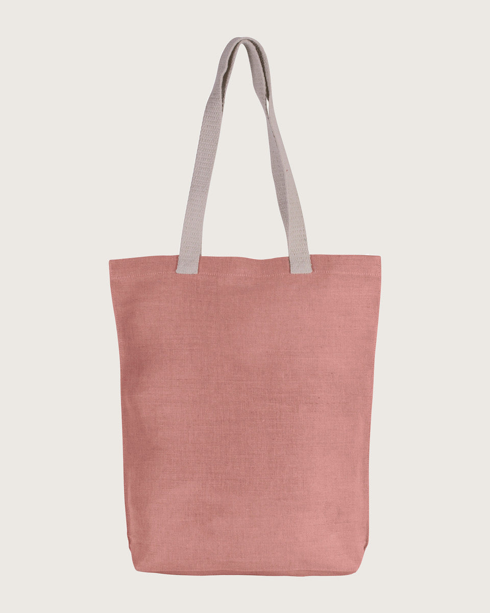 Shoppingtasche aus Jute-Baumwollmischgewebe