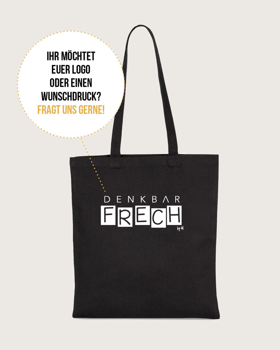 Kimood – klassische Shoppingtasche – fester Stoff (100% BIO)