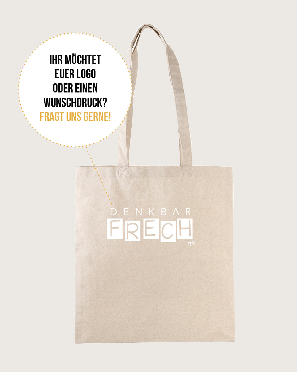 Kimood – klassische Shoppingtasche – fester Stoff (100% BIO)