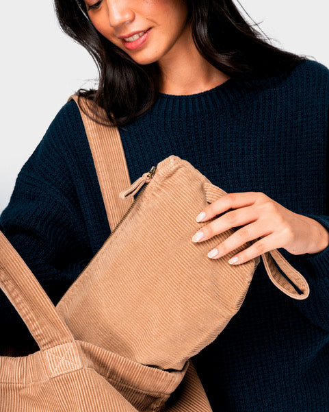 Kimood - Umweltfreundliche kleine Tasche aus Kord GOTS