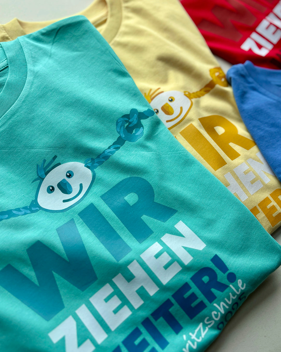 Kinder T-Shirt (100% BIO) mit Schulabschluss-Aufdruck