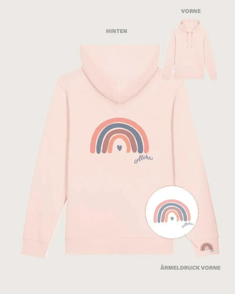 CRUISER | Unisex Hoodie mit Aloha-Regenbogen (BiO) - DENKBAR FRECH