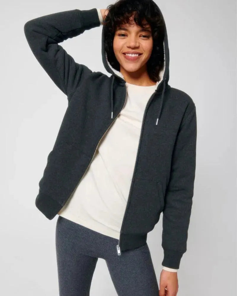 HYGGER SHERPA | UNISEX-Jacke mit Innenfutter (BIO) - DENKBAR FRECH