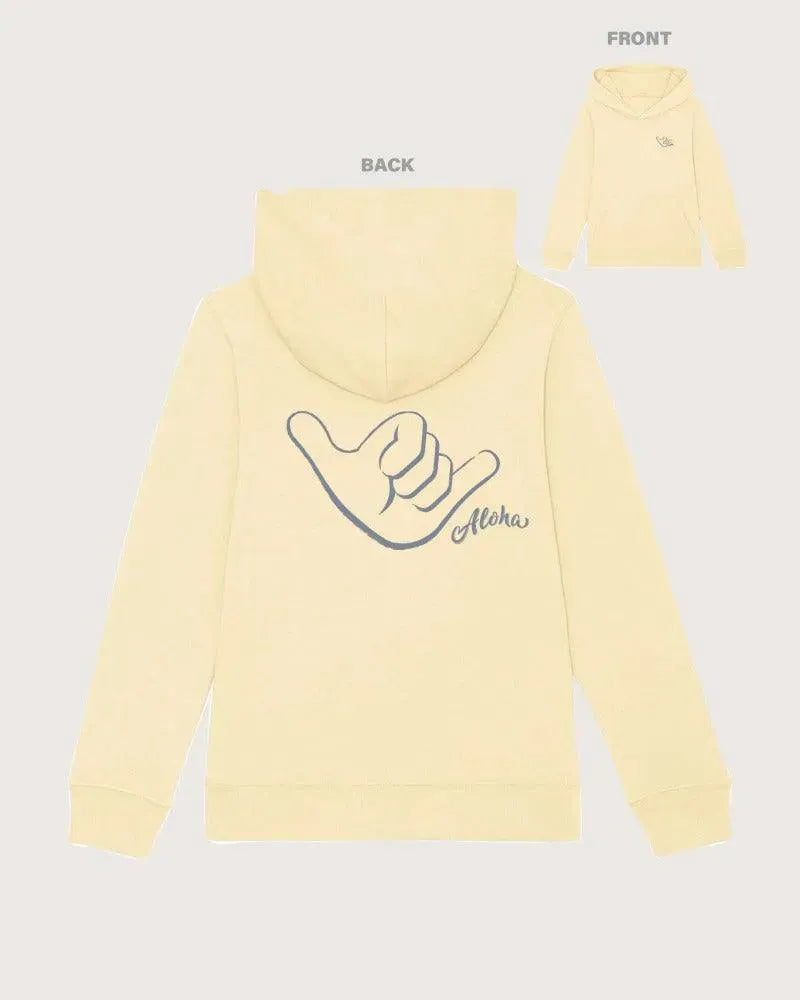 MINI CRUISER | Hoodie mit Surfhand (BIO) - DENKBAR FRECH