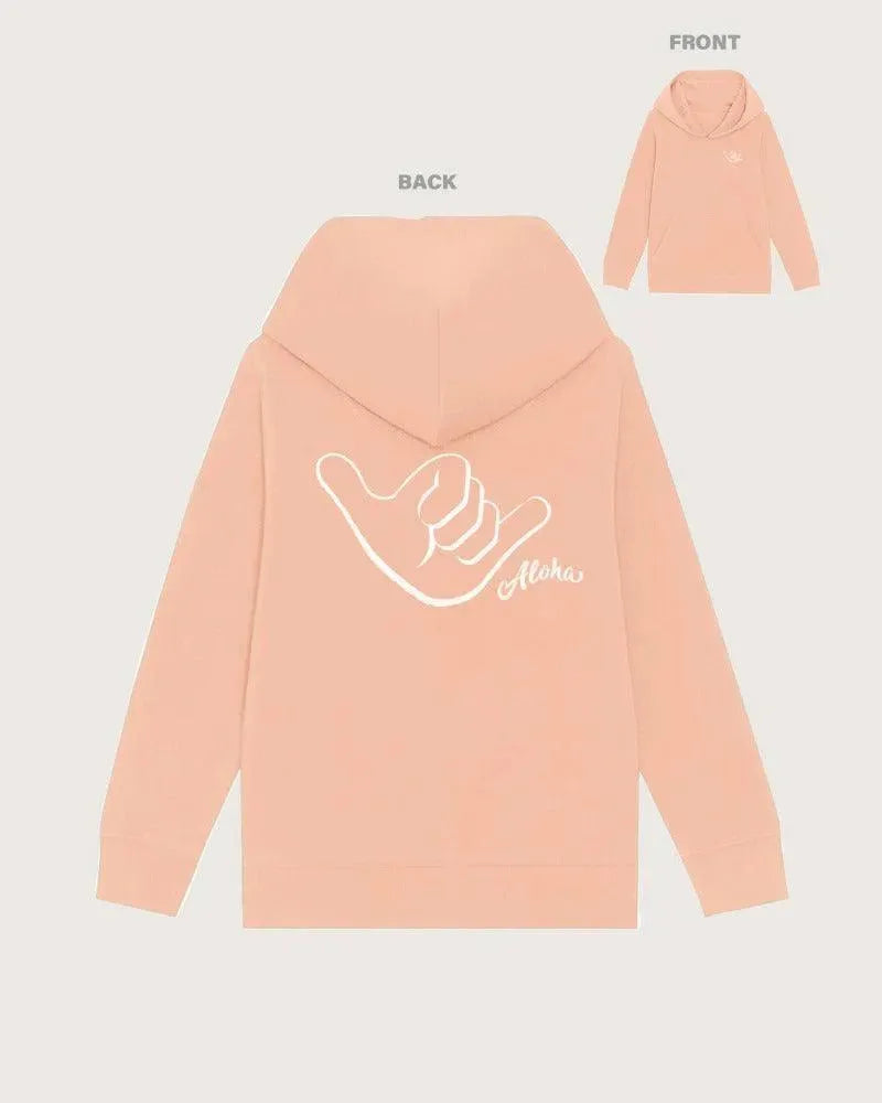 MINI CRUISER | Hoodie mit Surfhand (BIO) - DENKBAR FRECH