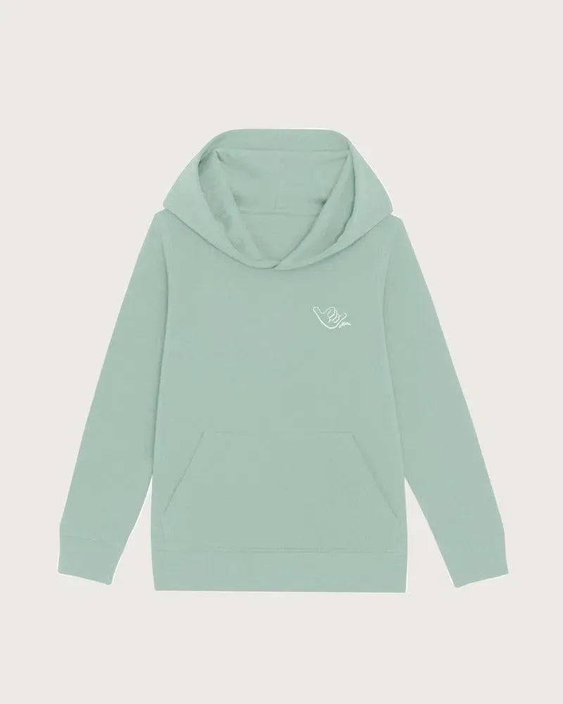 MINI CRUISER | Hoodie mit Surfhand (BIO) - DENKBAR FRECH