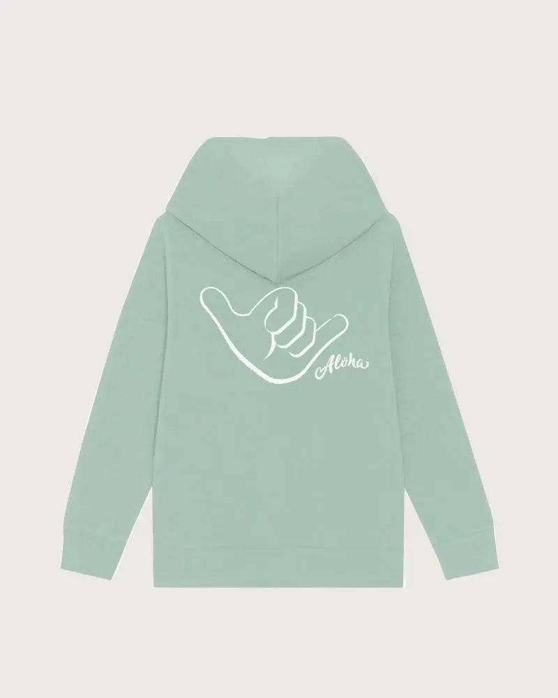 MINI CRUISER | Hoodie mit Surfhand (BIO) - DENKBAR FRECH
