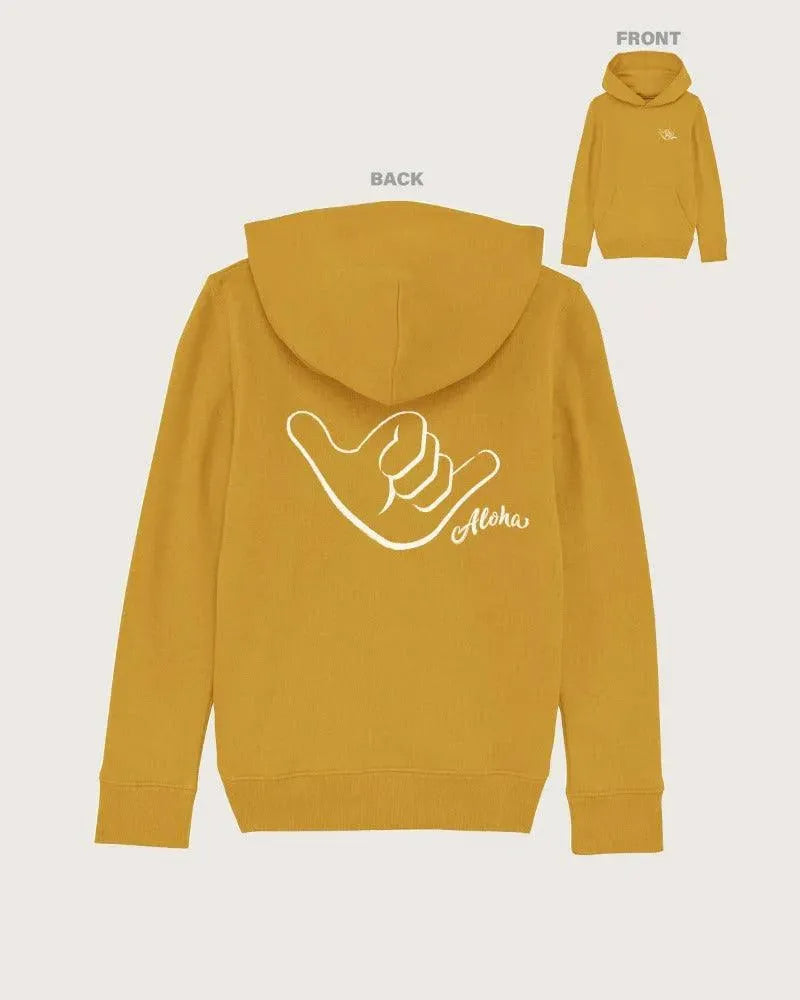 MINI CRUISER | Hoodie mit Surfhand (BIO) - DENKBAR FRECH