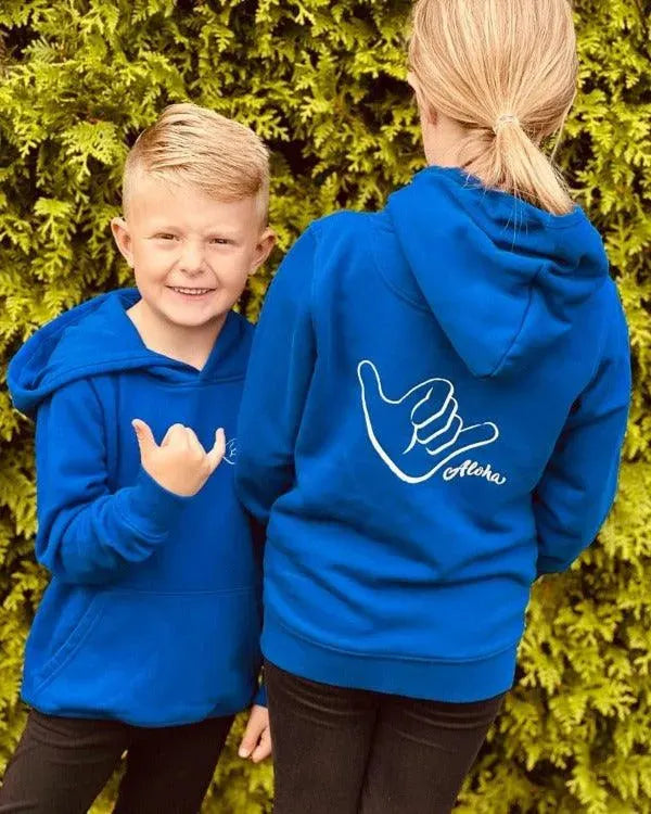 MINI CRUISER | Hoodie mit Surfhand (BIO) - DENKBAR FRECH