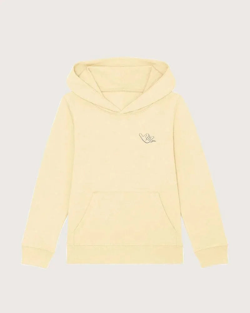 MINI CRUISER | Hoodie mit Surfhand (BIO) - DENKBAR FRECH