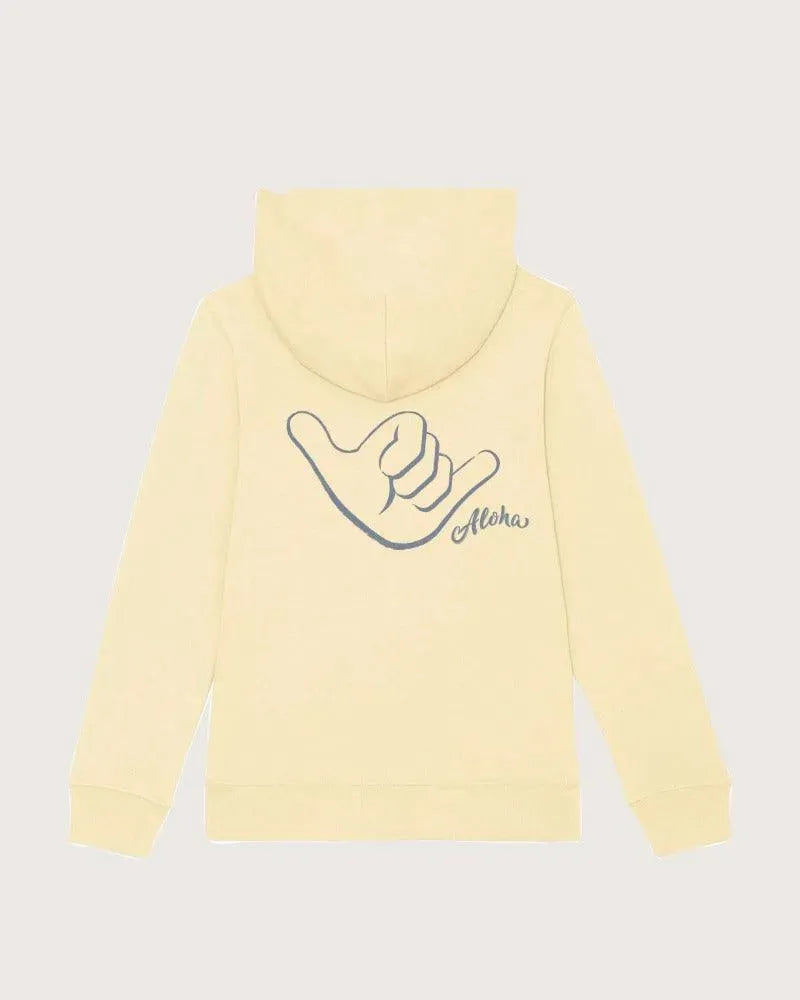 MINI CRUISER | Hoodie mit Surfhand (BIO) - DENKBAR FRECH