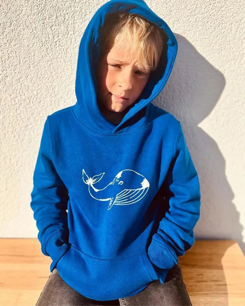 MINI CRUISER | Hoodie mit Wal (BIO) - DENKBAR FRECH