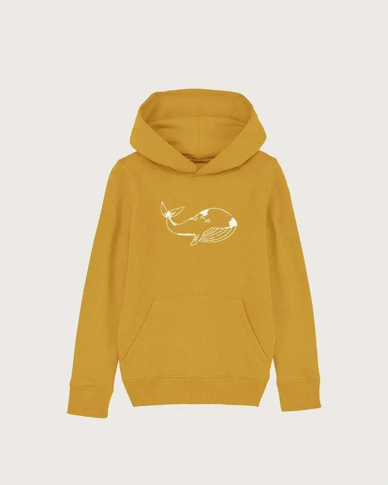 MINI CRUISER | Hoodie mit Wal (BIO) - DENKBAR FRECH