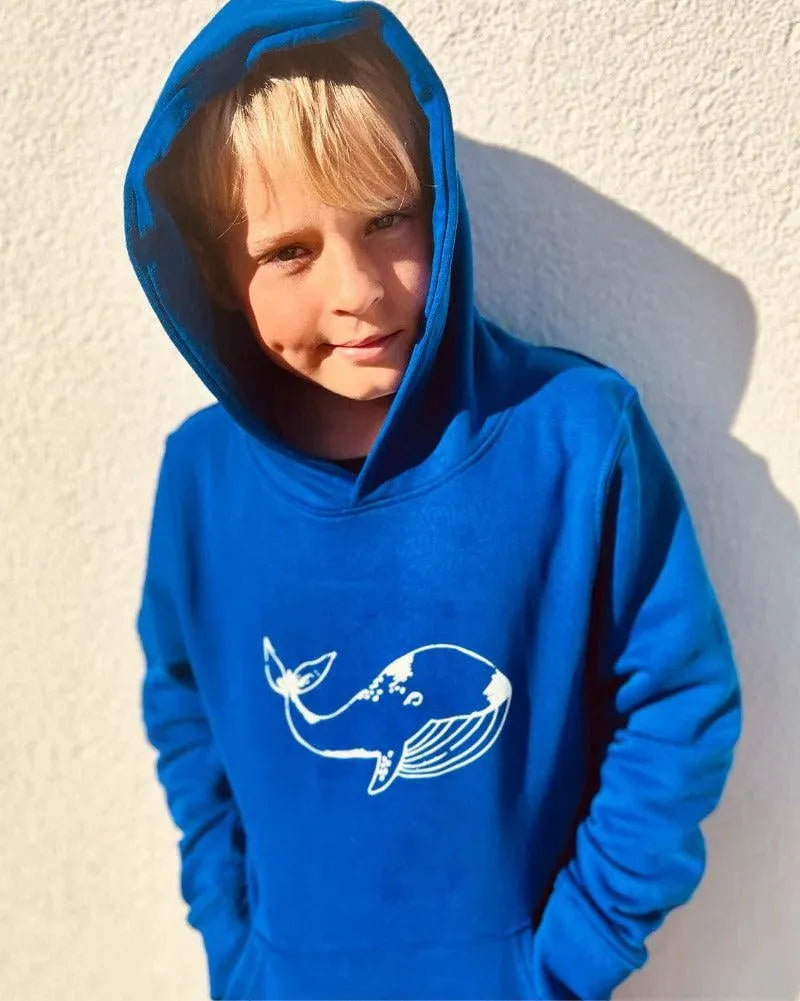 MINI CRUISER | Hoodie mit Wal (BIO) - DENKBAR FRECH