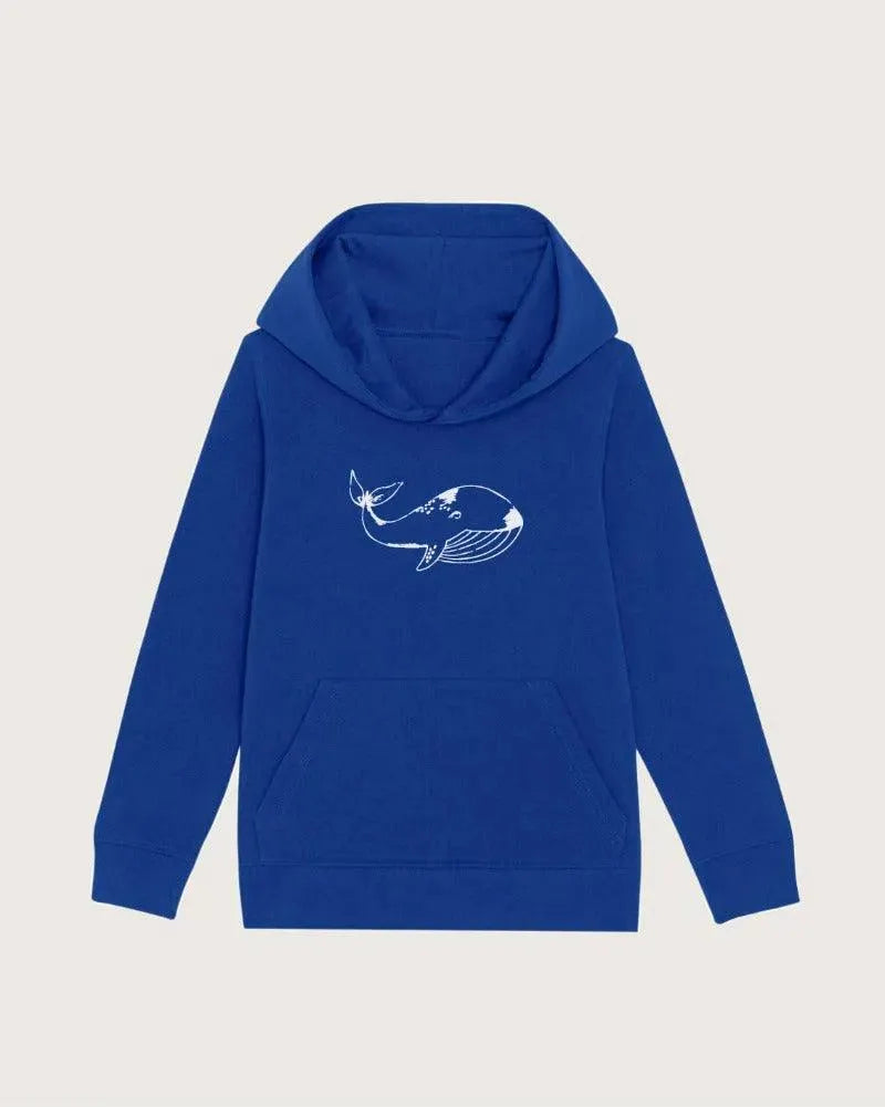 MINI CRUISER | Hoodie mit Wal (BIO) - DENKBAR FRECH