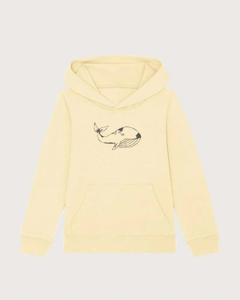 MINI CRUISER | Hoodie mit Wal (BIO) - DENKBAR FRECH