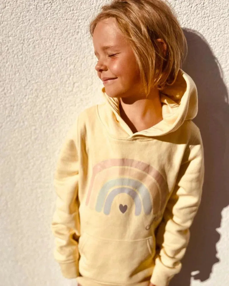 MINI CRUISER Pastell | Regenbogen-Hoodie (BIO) - DENKBAR FRECH