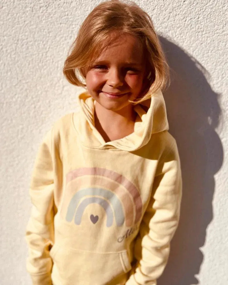 MINI CRUISER Pastell | Regenbogen-Hoodie (BIO) - DENKBAR FRECH
