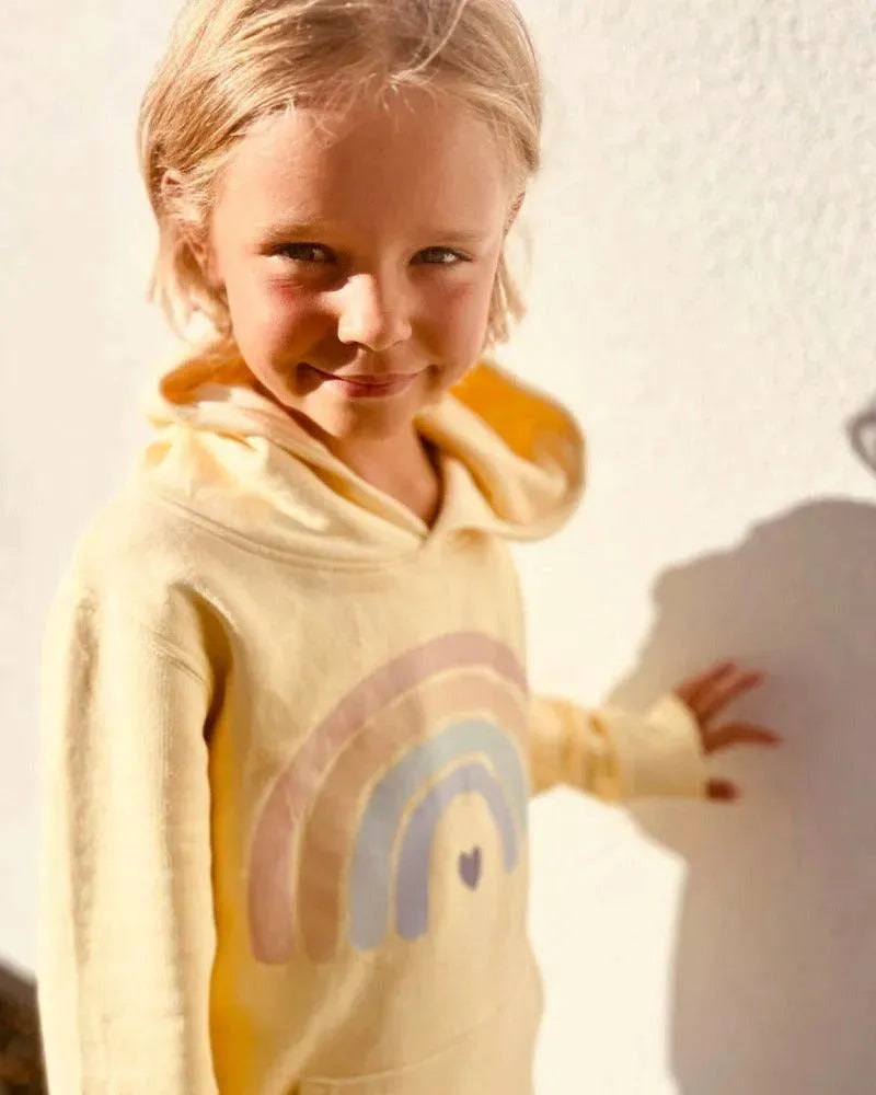 MINI CRUISER Pastell | Regenbogen-Hoodie (BIO) - DENKBAR FRECH