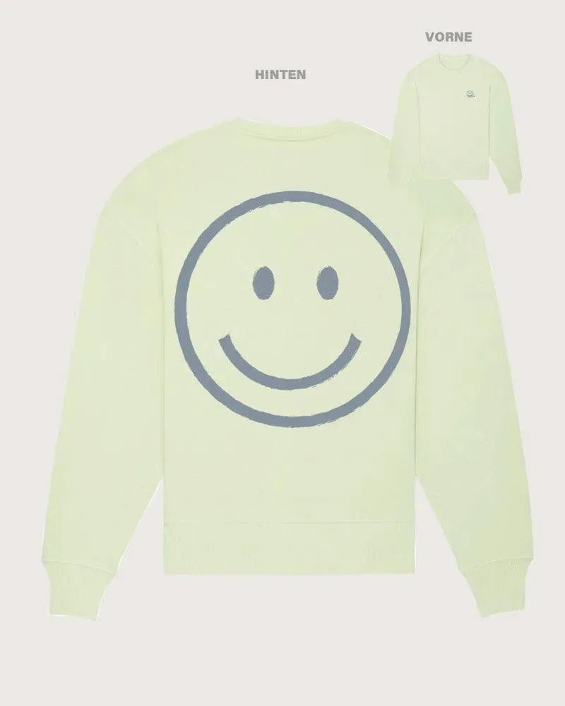 RADDER | Unisex Sweatshirt mit Smiley (BIO) - DENKBAR FRECH