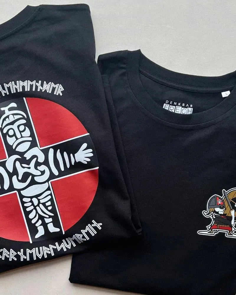 Unisex T-Shirt by Tills-Wikinger (BIO) - DENKBAR FRECH