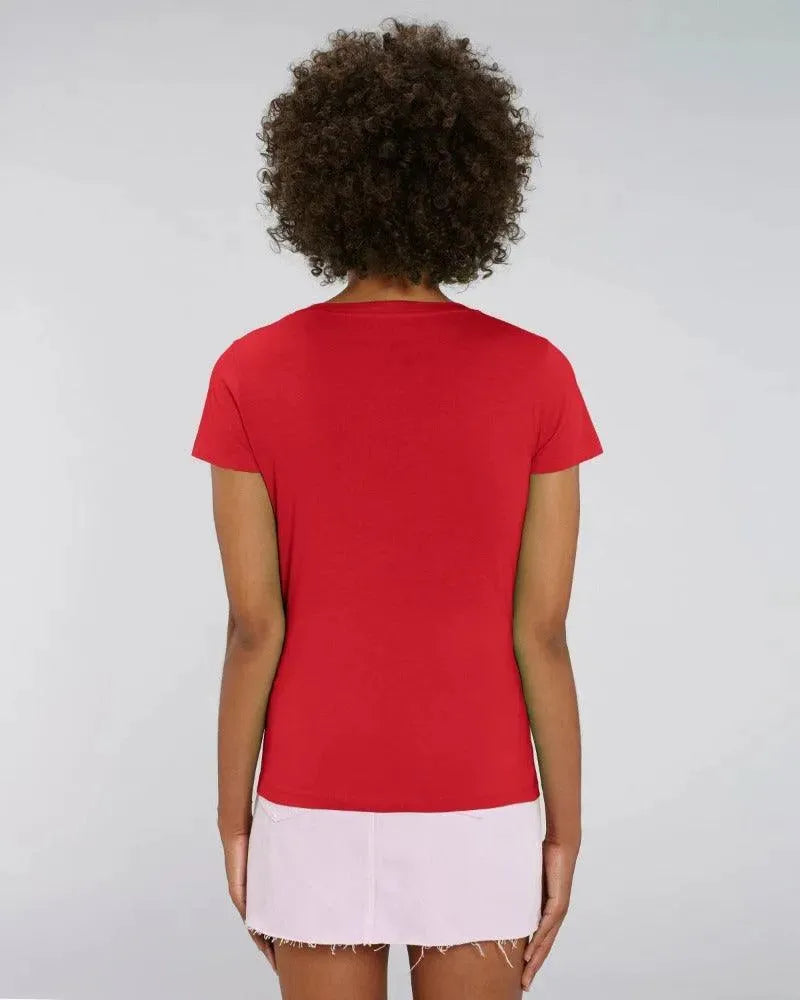 EVOKER | T-Shirt mit V-Ausschnitt (BIO) - DENKBAR FRECH