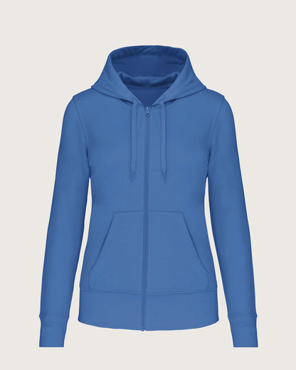 Kariban | Frauen | Kapuzensweatshirt mit Reißverschluss Bio
