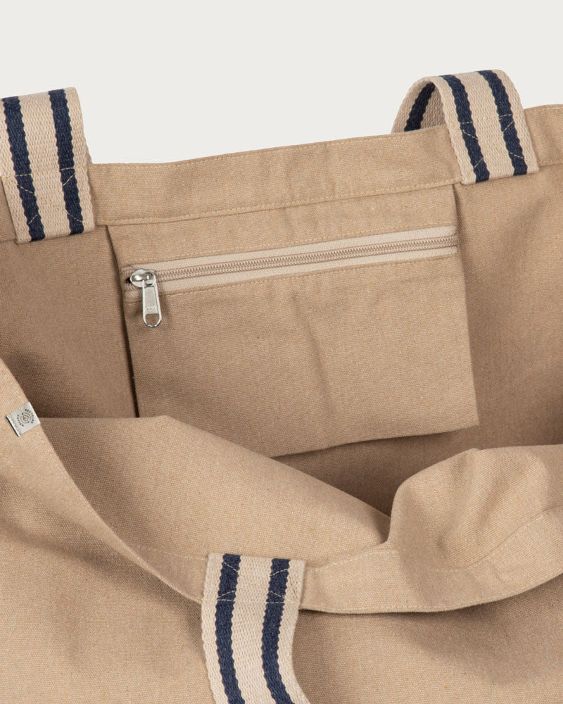 NS110 | Große Shopping- &amp; Strandtasche „Griass di | Griass di a“ – recycelt &amp; richtig lässi
