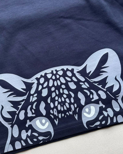 Unisex Bio-T-Shirt mit Leopard – Für Kinder und Erwachsene