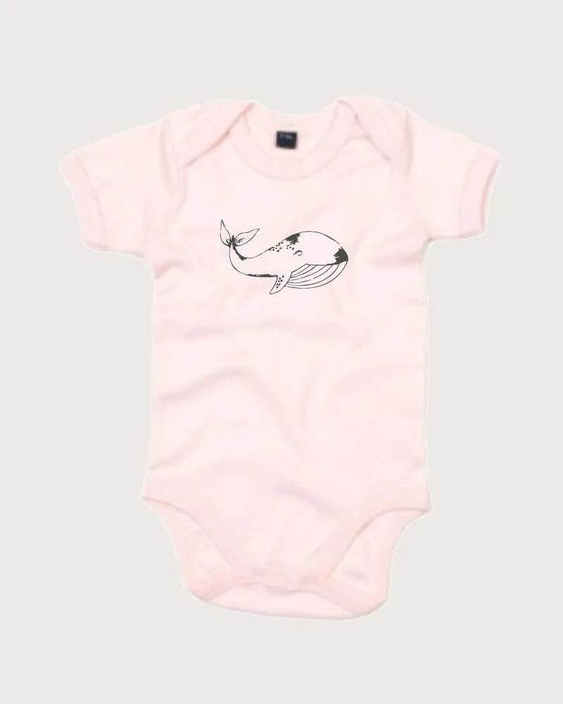 Babybugz Baby Body mit Wal - DENKBAR FRECH