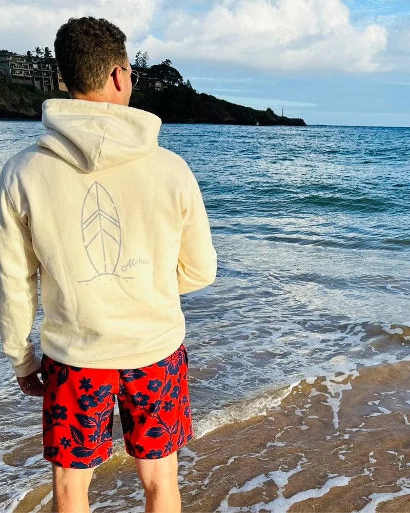 CRUISER | Unisex Hoodie mit Aloha Aufdruck (BiO) - DENKBAR FRECH