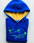 Kariban | Kinder Hoodie bicolor mit Aufdruck - DENKBAR FRECH