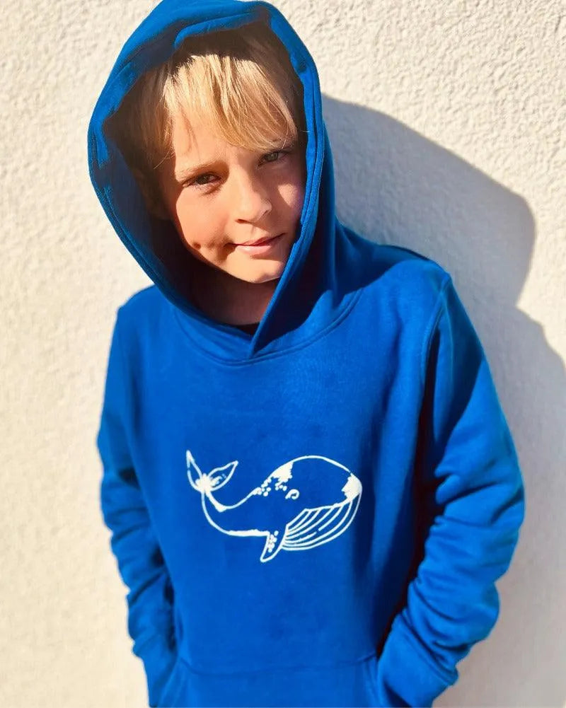 MINI CRUISER | Hoodie mit Wal (BIO) - DENKBAR FRECH