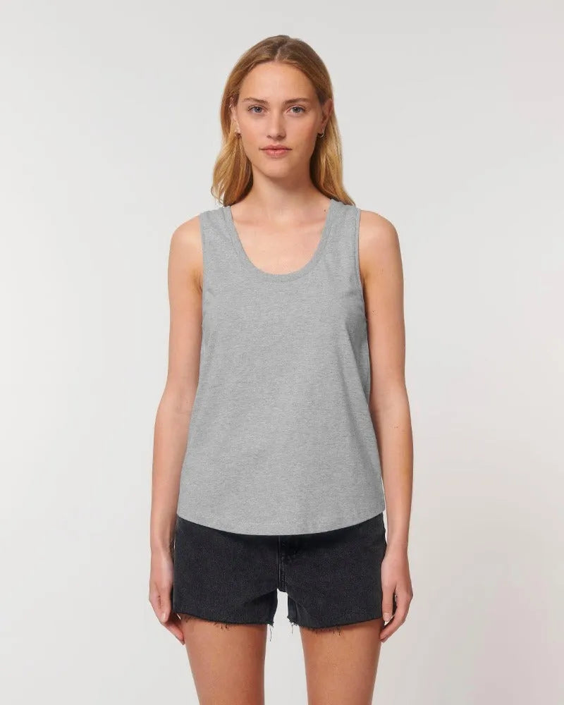 MINTER | Damen Tank Top – 100% Baumwolle - DENKBAR FRECH