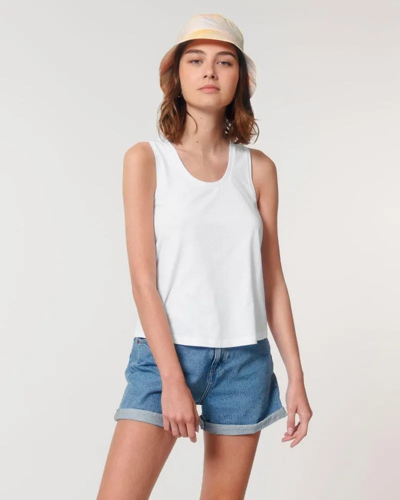 MINTER | Damen Tank Top – 100% Baumwolle - DENKBAR FRECH