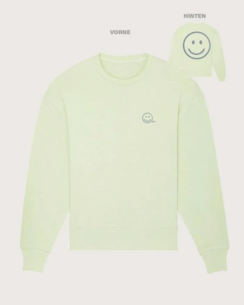 RADDER | Unisex Sweatshirt mit Smiley (BIO) - DENKBAR FRECH