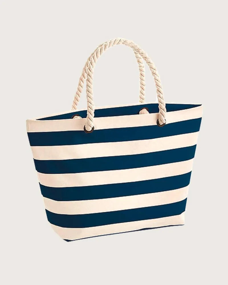 Westford Mill Nautical Strandtasche (100% Bio) - DENKBAR FRECH